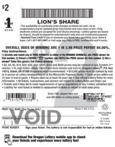 Lion's Share Back