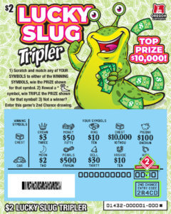 Lucky Slug Tripler scratched