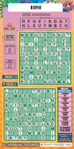 Caribbean Crossword scratched