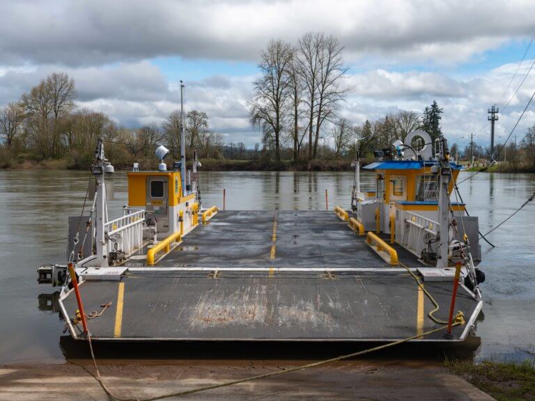 Buena Vista Ferry on the Willamette River