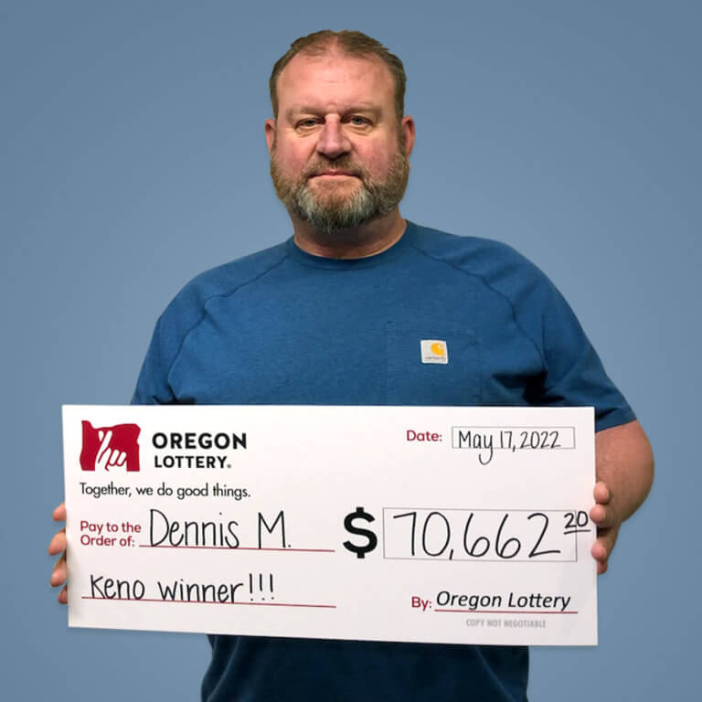 Dennis M., Medford Keno Winner